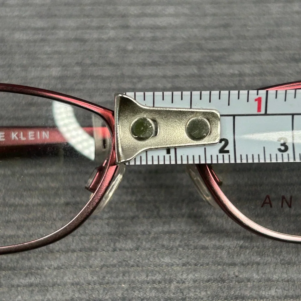 Anne Klein AK5014 Burgundy Fade Cat Eye Optical Y2k Eyeglass Frames 135 604